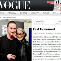 Vogue – Body Confidence Awards 2012